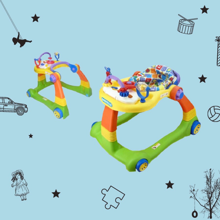 Sewa Baby Walker Baby Elle Babyelle 2 in 1 - Image 3