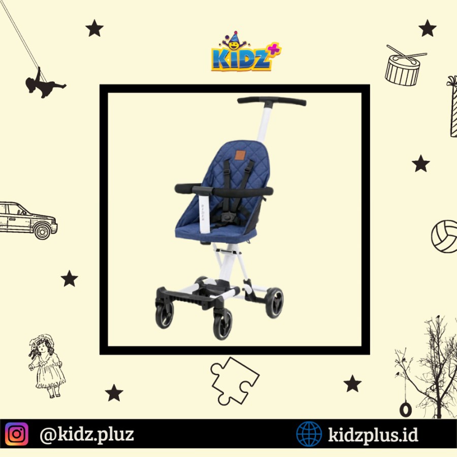 Sewa Babyelle Rider Convertible Baby Elle Stroller board cabin size
