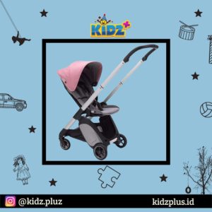 Sewa Bugaboo Ant Stroller Frame Silver – Pink Melange