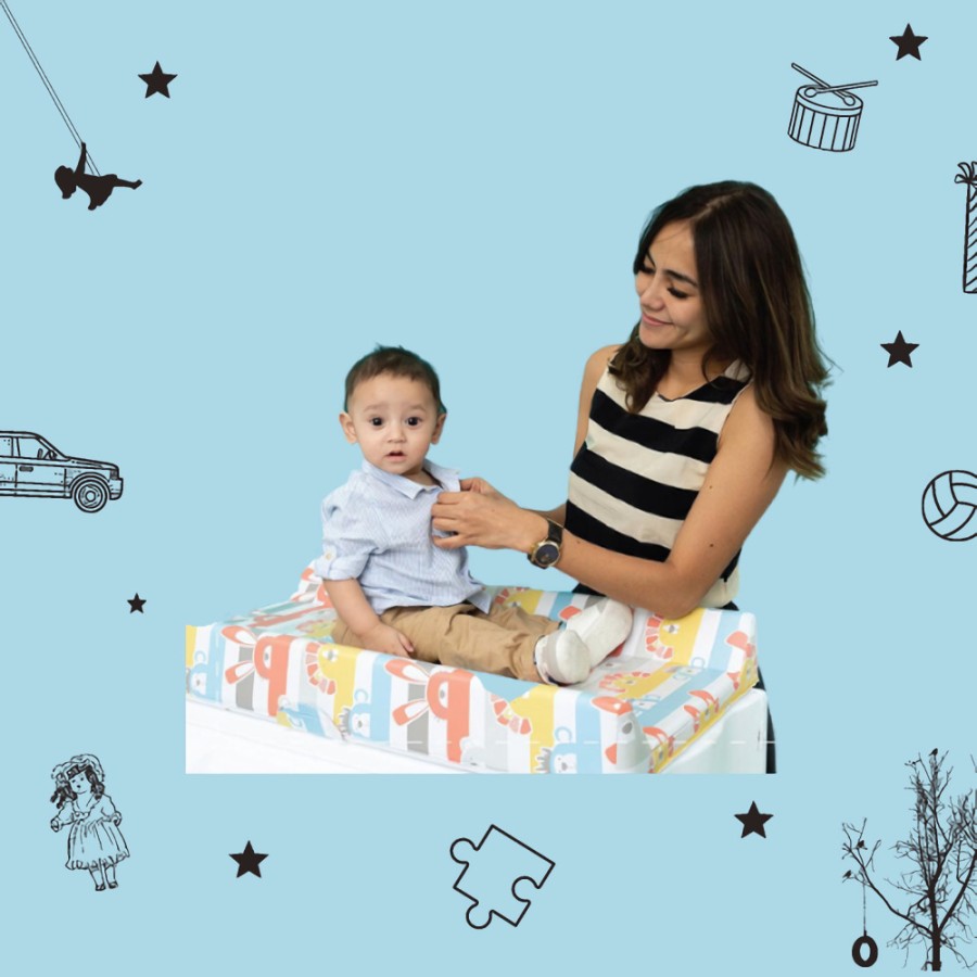 Sewa Cocolatte Baby Tafel Bath & Changing Table – Colorfull - Image 4
