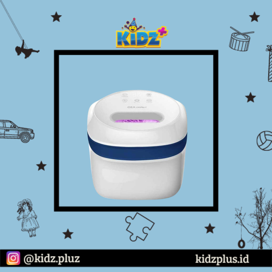 Sewa GEA Baby UV Sterilizer & Dryer - White Blue