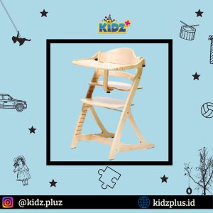 Sewa Yamatoya High Chair Sukusuku + Table Kursi Makan Bayi - Natural