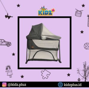 Babydoes Cottage Crib 4in1 Baby Box – Grey
