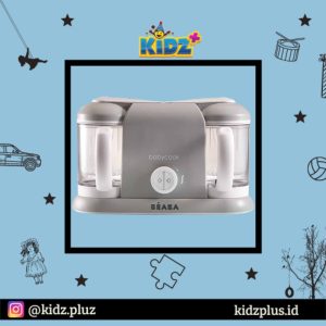 Beaba Babycook Plus Duo Baby Food Processor - Grey