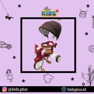 IIMO Tricycle 02 SS Folding Canopy – Red