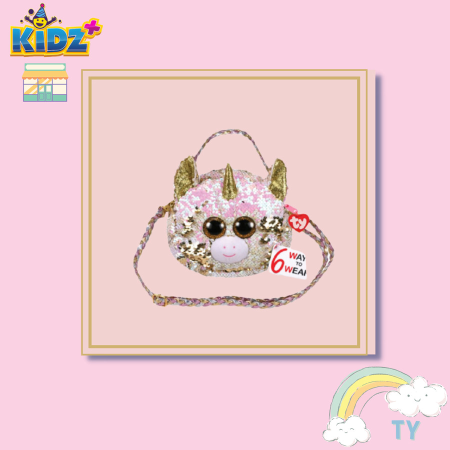 JUAL TY Fashion Sequins Shoulder Bag - Fantasia Unicorn