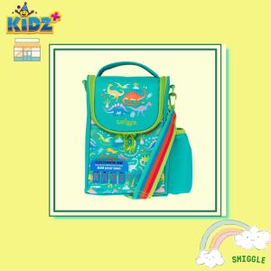 Jual ORIGINAL Smiggle Cloud Nine Junior Id Lunchbox with Strap -Green-