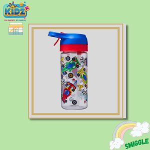 Jual Smiggle Hali Junior Flip Top Spritz Plastic Drink Bottle 440Ml
