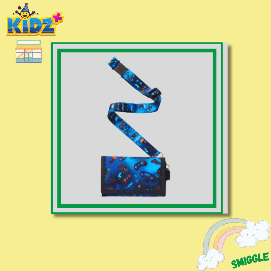 Jual Smiggle Wonder World Wallet With Lanyard