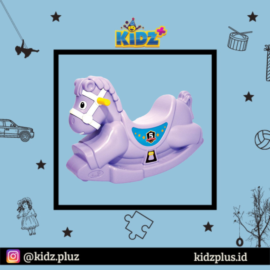 Labeille Rocking Horse Pony – Purple