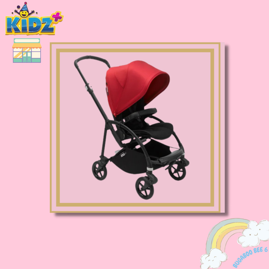 PRELOVED BUGABOO BEE 6 - RED MINT CONDITION SELDOM USED