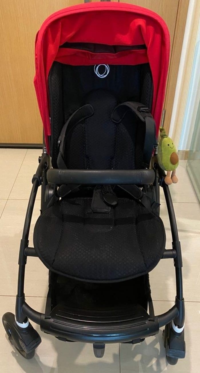PRELOVED BUGABOO BEE 6 - RED MINT CONDITION SELDOM USED - Image 2