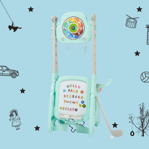 Parklon – 7 in 1 Easel & Basketball Play Center - Image 2