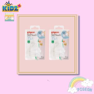Pigeon SofTouch Wide-Neck 15+ (LLL) Nipple ( 2pcs/1pack )