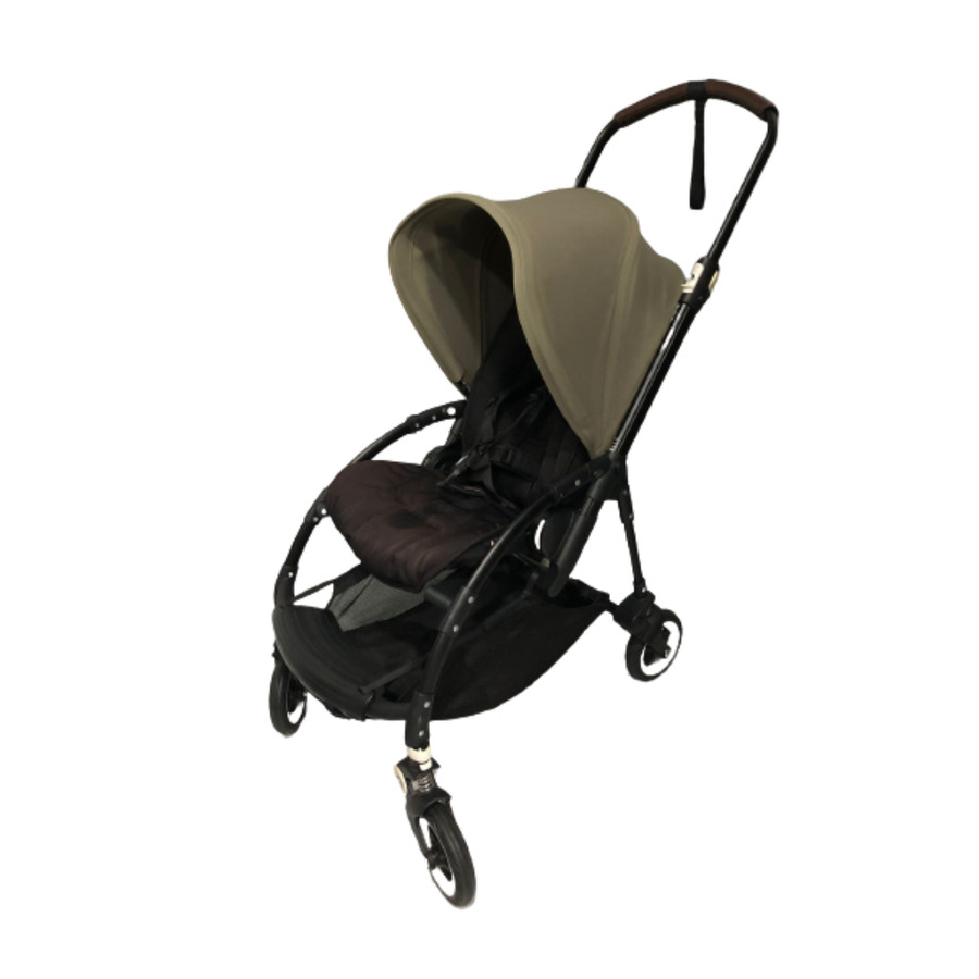 Preloved Bugaboo Bee 5 Black Frame - Olive Green - Image 3