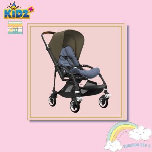 Preloved Bugaboo Bee 5 Black Frame - Olive Green