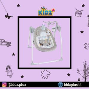 Right Start Deluxe Portable Swing – Beige