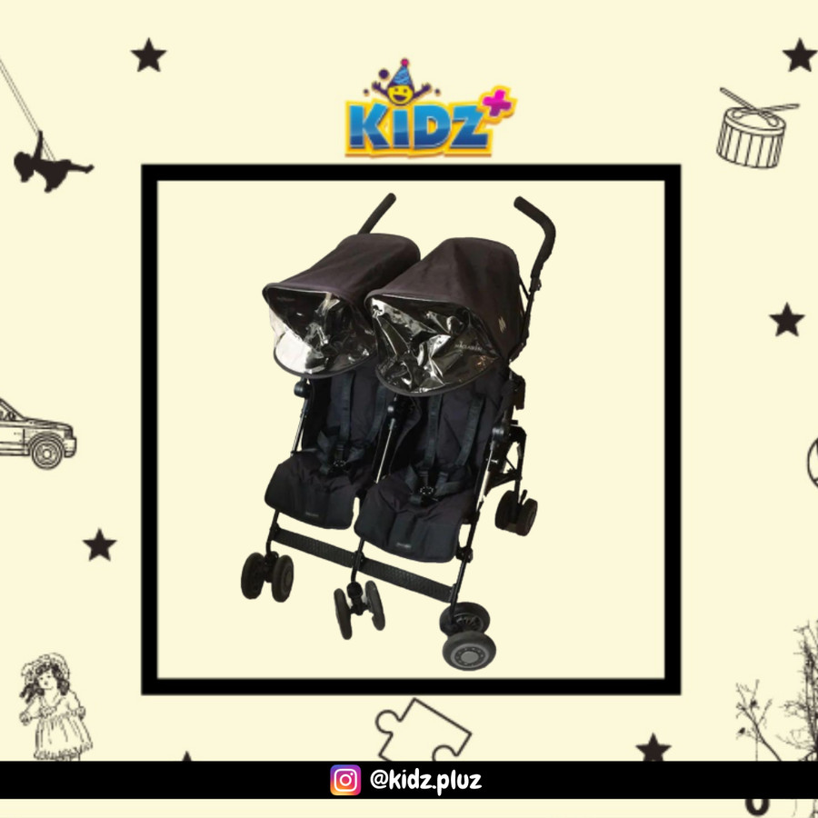 SEWA Maclaren Double Twin Triumph Stroller Pram