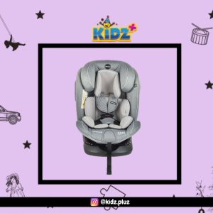 Sewa Babydoes Full Rotate 360 Isofix Carseat - Grey
