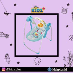 Sewa Babyelle Automatic Baby Swing Comfort and Deluxe – Blue