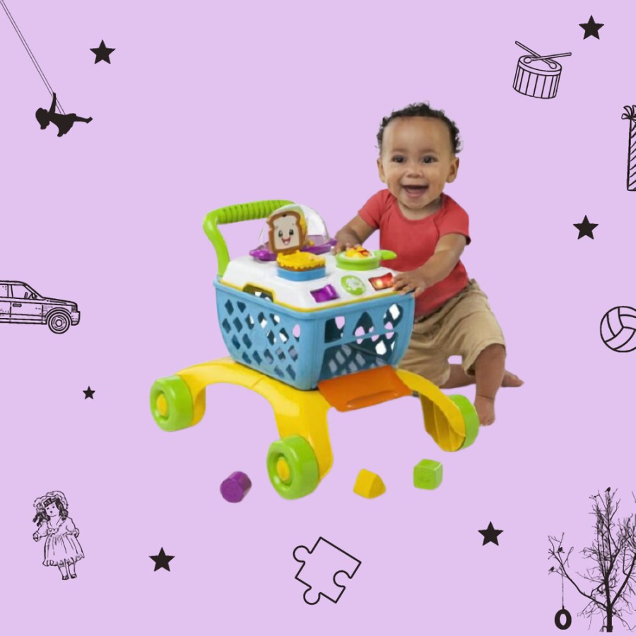Sewa Bright Starts 4-in-1 Shop N Cook Push Walker - Image 4