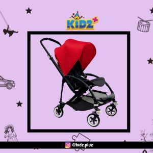 Sewa Bugaboo Bee 3 Black Frame - Red