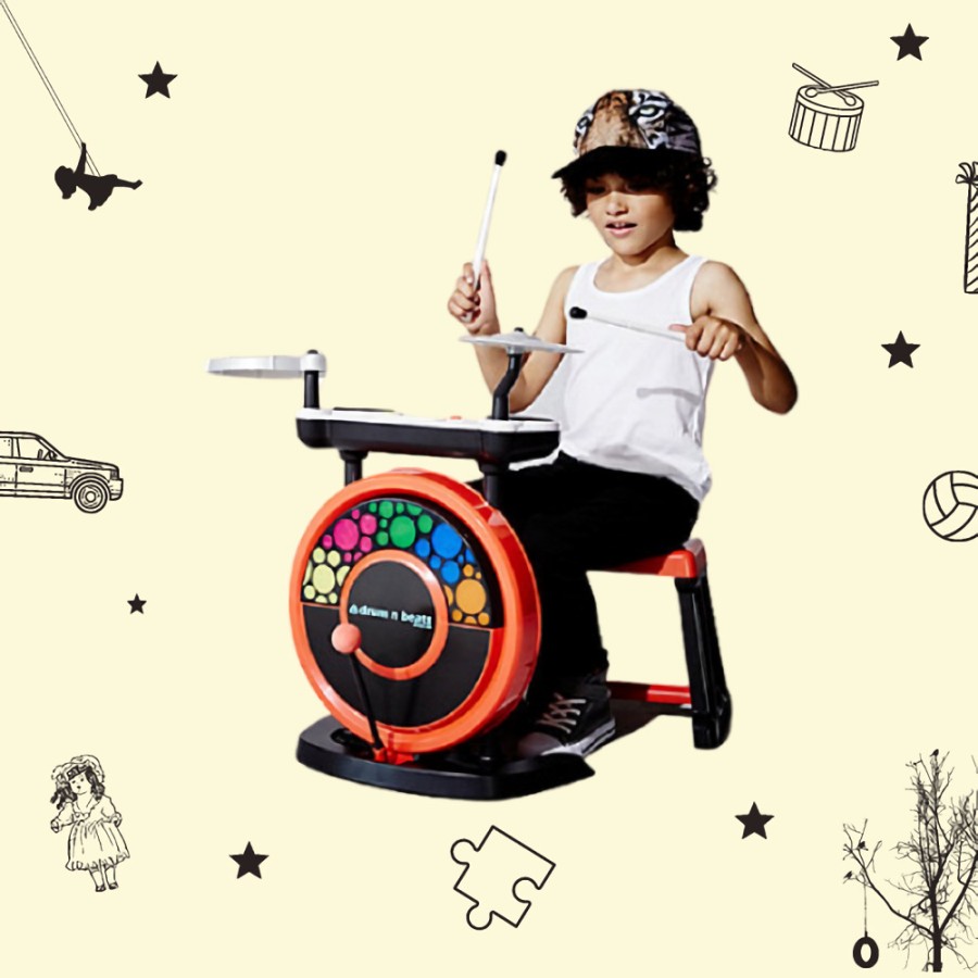 Sewa ELC Drum and Beats Drum Kit - Image 2