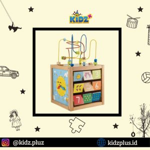 Sewa ELC Giant Wooden Activity Cube