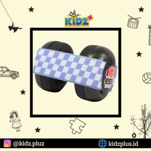 Sewa EMS for Kids Baby Ear Defenders - Black with Blue/White