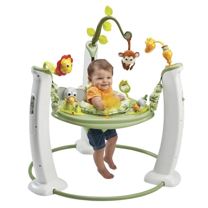 Sewa Evenflo Exersaucer Jump and Learn - Safari Friends - Image 2