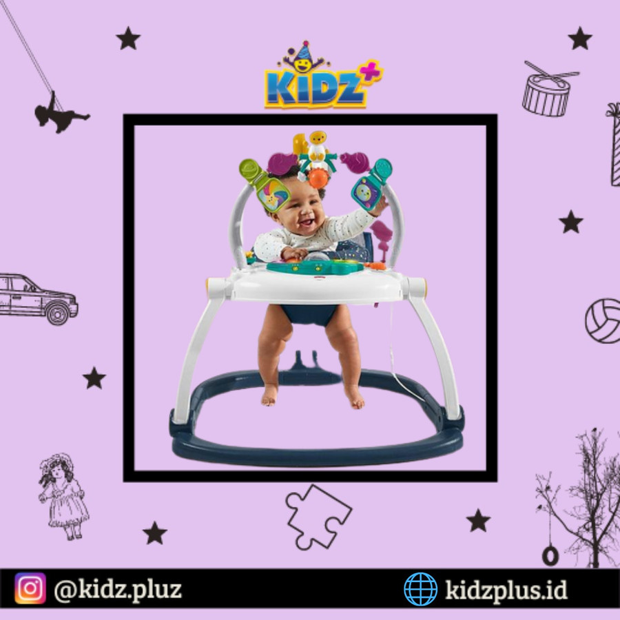 Sewa Fisher Price Astro Kitty SpaceSaver Jumperoo - Image 2