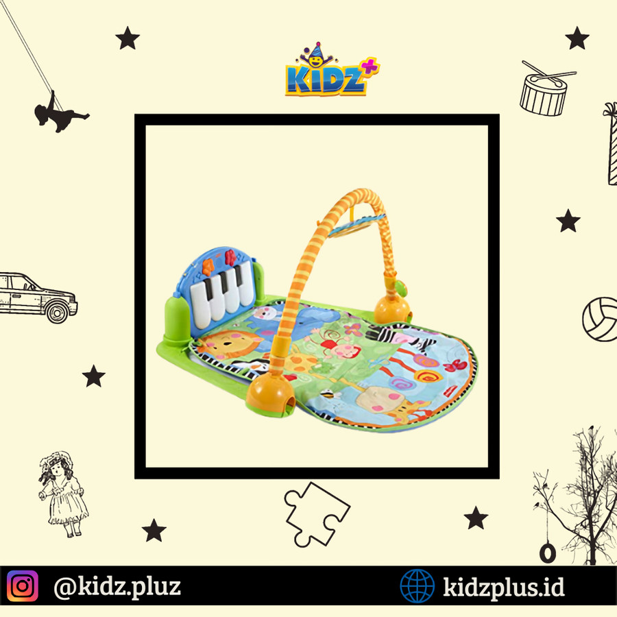 Sewa Fisher Price Discover & Grow Kick & Play Piano Gym