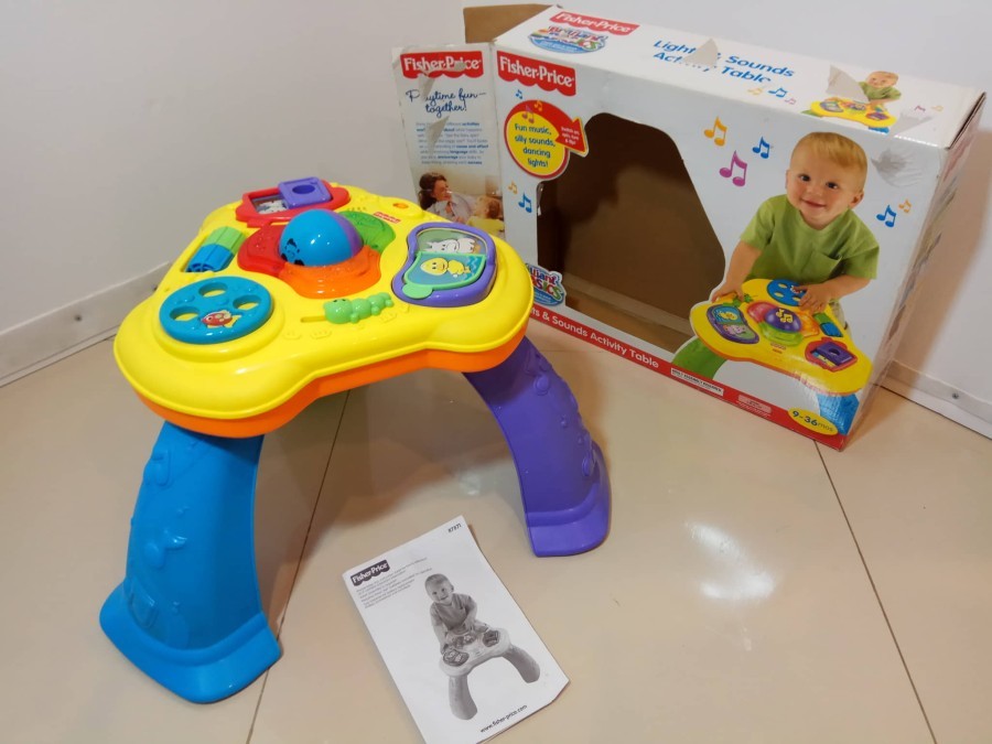 Sewa Fisher Price Light & Sound Activity Table