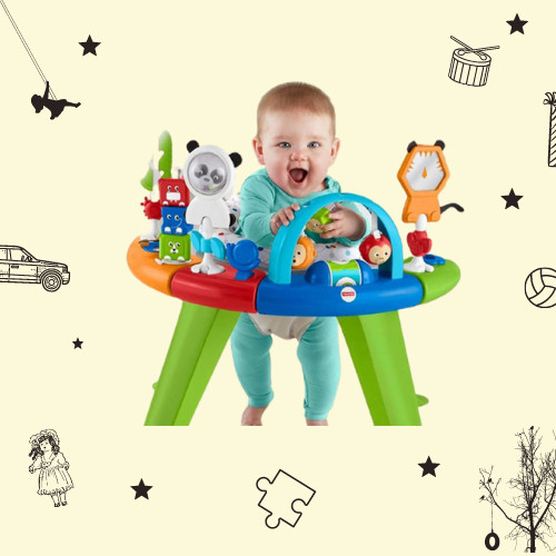 Sewa Fisher Price mattel 3-in-1 spin and sort activity center - Image 2