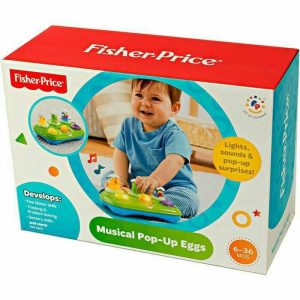 Sewa Fisher price musical pop up eggs