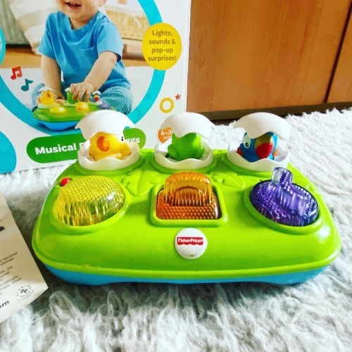 Sewa Fisher price musical pop up eggs - Image 2