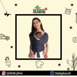 Sewa Konny Baby Carrier Summer - Charcoal XL