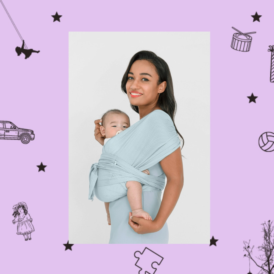 Sewa Konny Baby Carrier Summer - Mint Size M - Image 2
