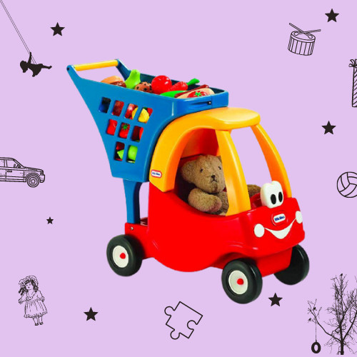 Sewa Little Tikes Cozy Coupe Shopping Cart - Image 2