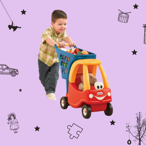 Sewa Little Tikes Cozy Coupe Shopping Cart - Image 3