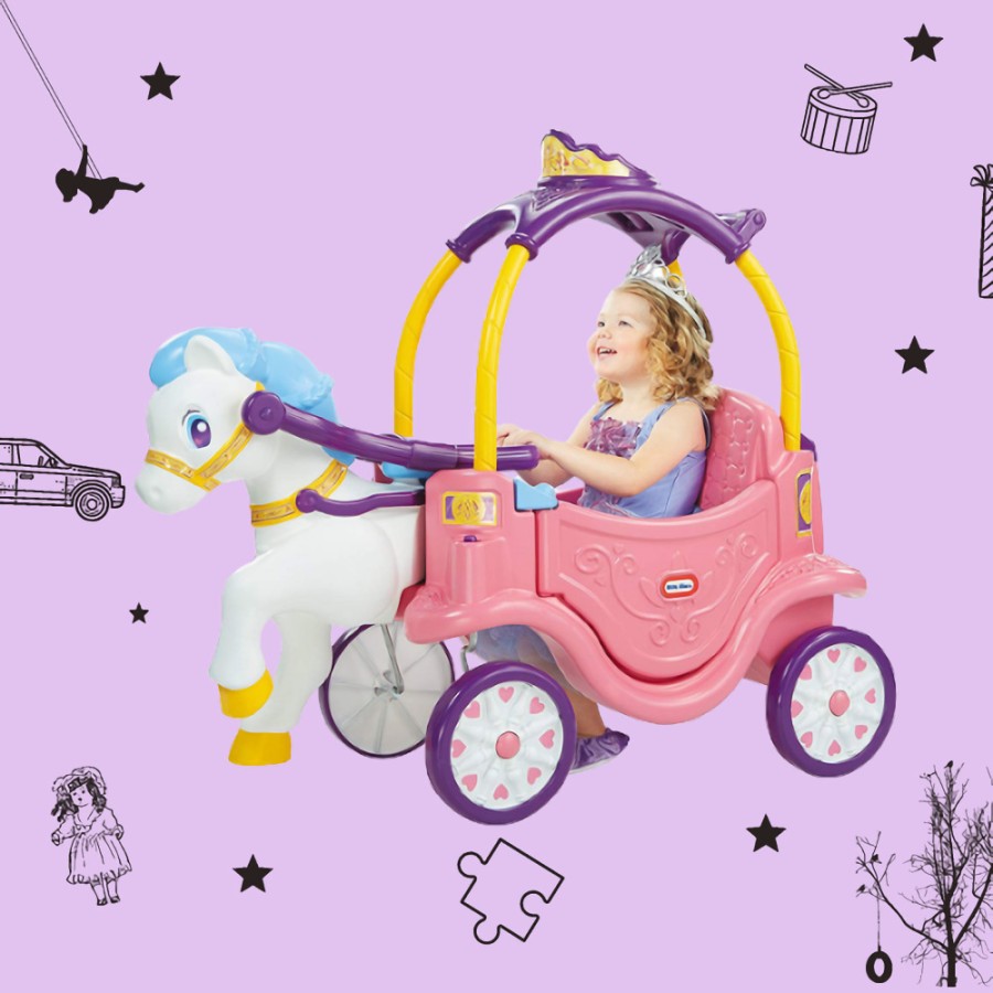 Sewa Little Tikes Princess Horse and Carriage - Image 2
