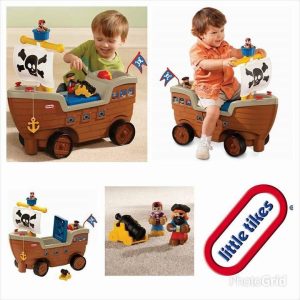 Sewa Little tikes play n scoot pirate ship