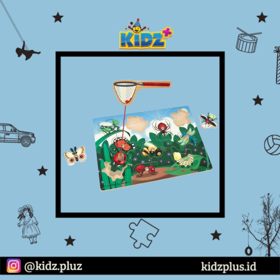 Sewa Melissa & Doug Bug-Catching Magnetic Puzzle