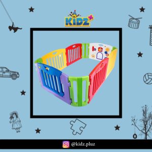 Sewa Nihon Ikuji Musical Play Yard 6 Panels + Extension Smart Version