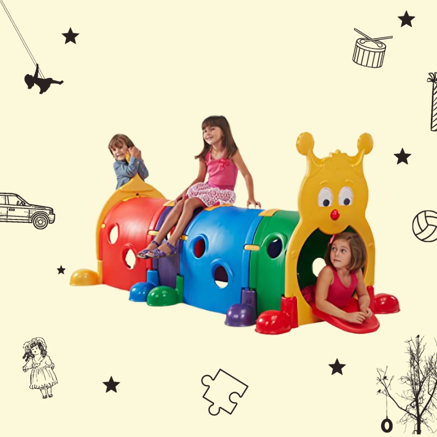 Sewa Paso Kids Tunnel Caterpillar Climber - Image 2
