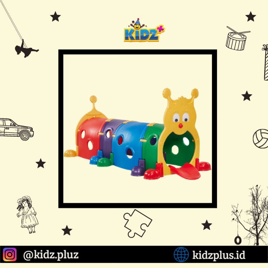 Sewa Paso Kids Tunnel Caterpillar Climber