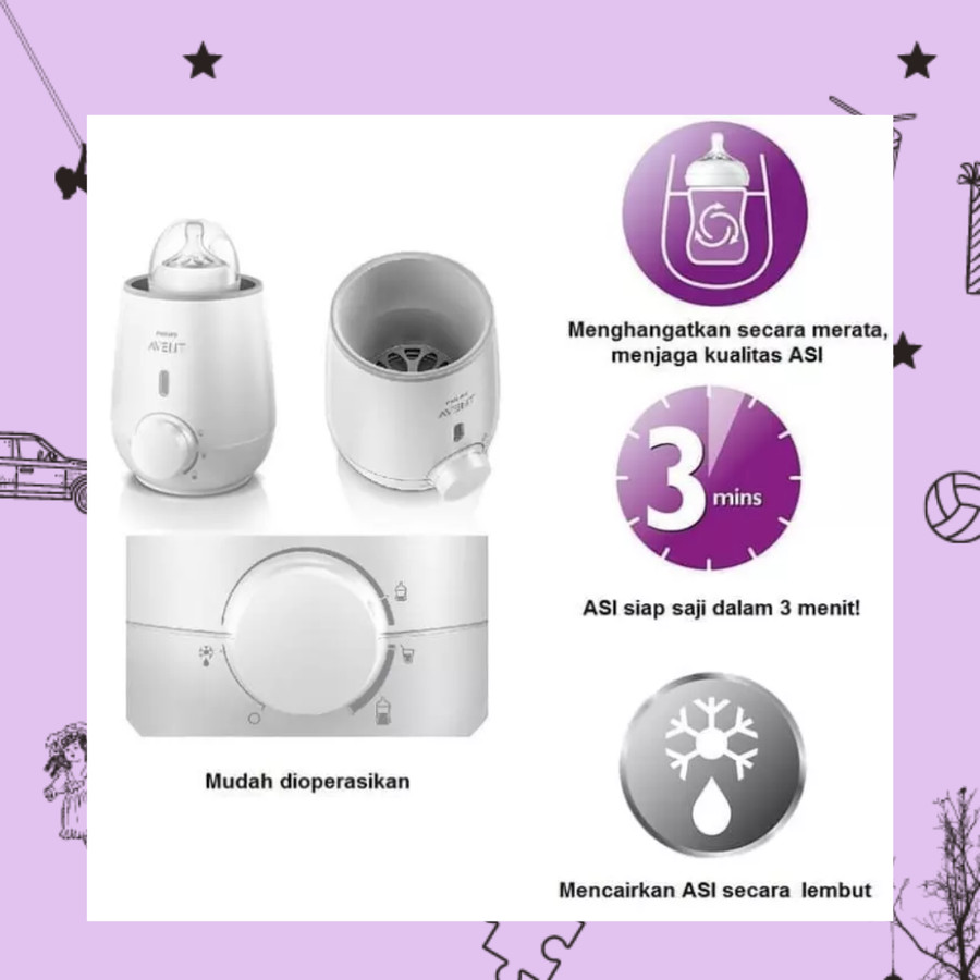 Sewa Philips Avent Fast Bottle Warmer - Image 2