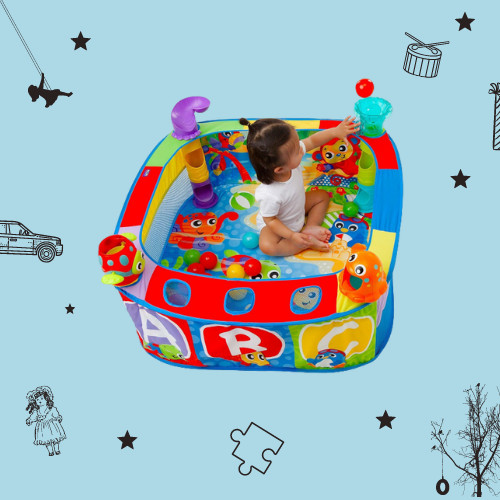 Sewa Playgro Pop And Drop Activity Ball Gym - Image 3