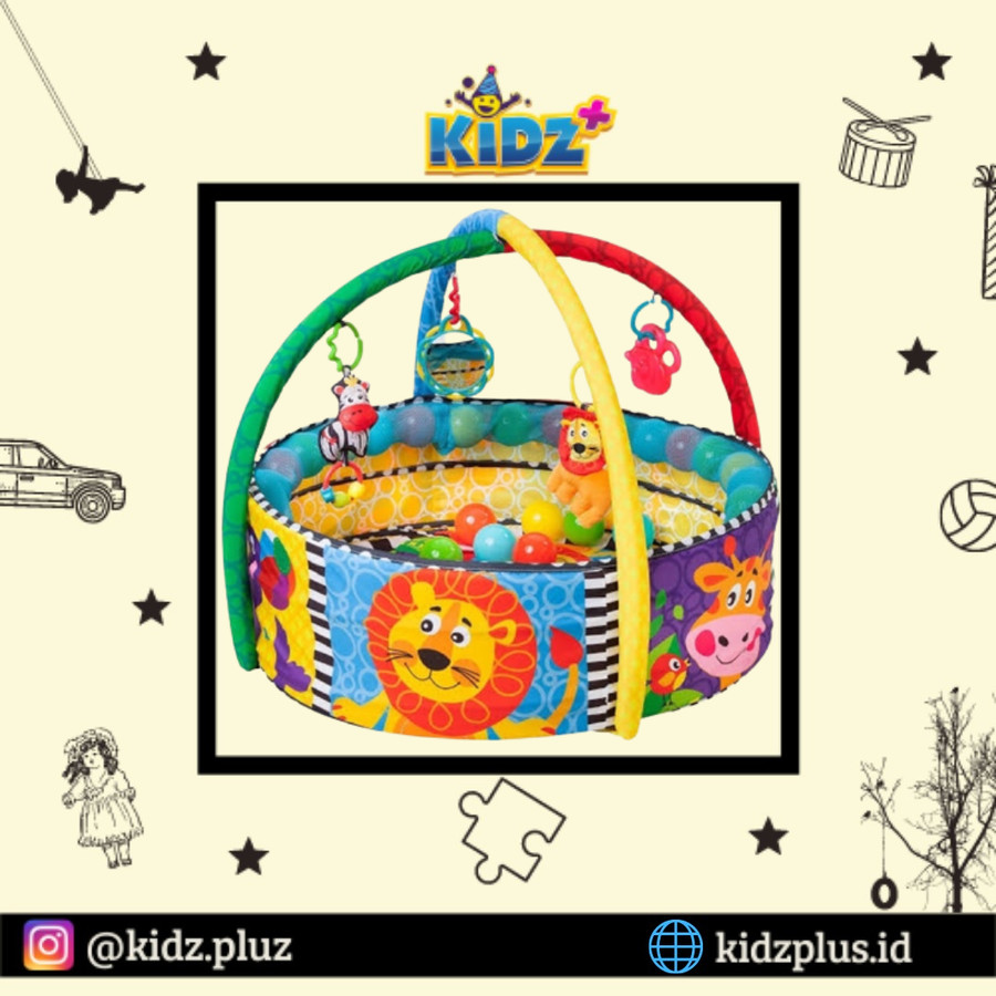 Sewa Playgro ball playnest activity gym