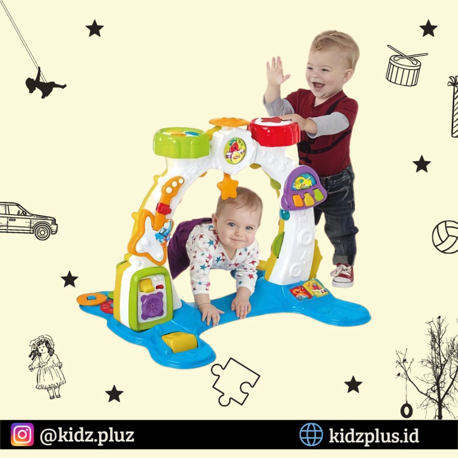 Sewa Playskool Rocktivity Sit Crawl - Image 2